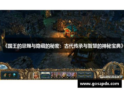 《国王的恩赐与隐藏的秘密：古代传承与智慧的神秘宝典》